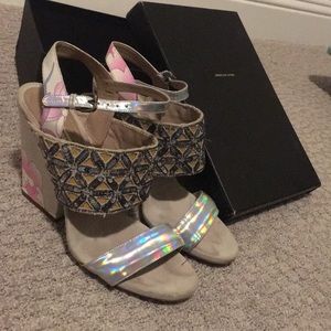 Dries Van Noten wedge heels